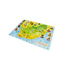 Light Blue Südafrika Karte Jigsaw Puzzle