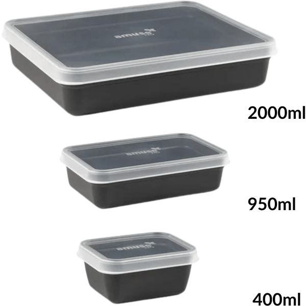 Amuse Business & Industrial > Food Service > Take-Out Containers Amuse Pro - Wiederverwendbare Behälter zum Mitnehmen