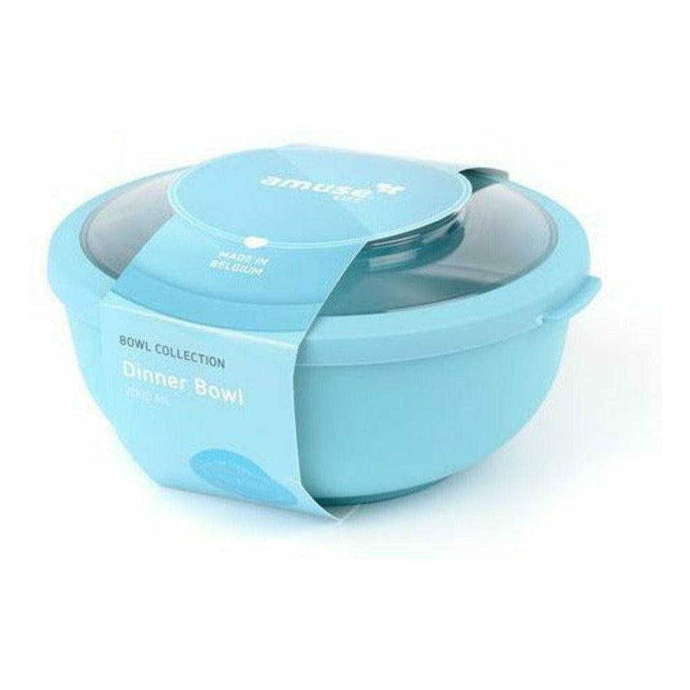 Amuse Home & Garden > Kitchen & Dining > Food & Beverage Carriers > Recyclable > BPA-free > Polypropylen > Sustainable > Amuse Bowl Collection > Blau > Tritan® > Umweltfreundlich 1000ml/Blau Auslaufsichere Frischhalte und Lunch Schüssel mit Sicht-Deckel, 200 ml - 1000 ml - 2000 ml, (Blau oder Rosa)