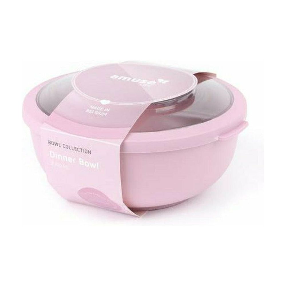 Amuse Home & Garden > Kitchen & Dining > Food & Beverage Carriers > Recyclable > BPA-free > Polypropylen > Sustainable > Amuse Bowl Collection > Blau > Tritan® > Umweltfreundlich 1000ml/Rosa Auslaufsichere Frischhalte und Lunch Schüssel mit Sicht-Deckel, 200 ml - 1000 ml - 2000 ml, (Blau oder Rosa)