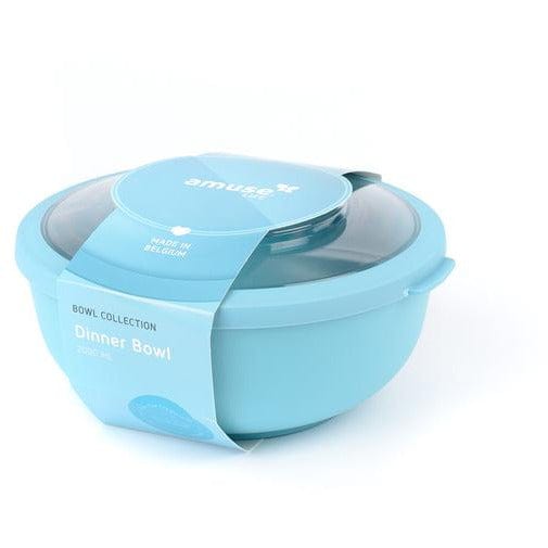 Amuse Home & Garden > Kitchen & Dining > Food & Beverage Carriers > Recyclable > BPA-free > Polypropylen > Sustainable > Amuse Bowl Collection > Blau > Tritan® > Umweltfreundlich 200ml/Blau Auslaufsichere Frischhalte und Lunch Schüssel mit Sicht-Deckel, 200 ml - 1000 ml - 2000 ml, (Blau oder Rosa)