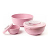 Amuse Home & Garden > Kitchen & Dining > Food & Beverage Carriers > Recyclable > BPA-free > Polypropylen > Sustainable > Amuse Bowl Collection > Blau > Tritan® > Umweltfreundlich Auslaufsichere Frischhalte und Lunch Schüssel mit Sicht-Deckel, 200 ml - 1000 ml - 2000 ml, (Blau oder Rosa)