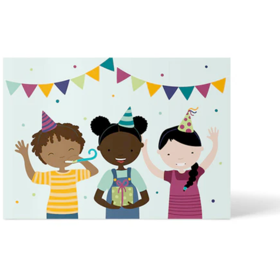 ellou Arts & Entertainment > Party & Celebration > Gift Giving > Greeting & Note Cards Postkarte Geburtstag - alle Kinder von ellou