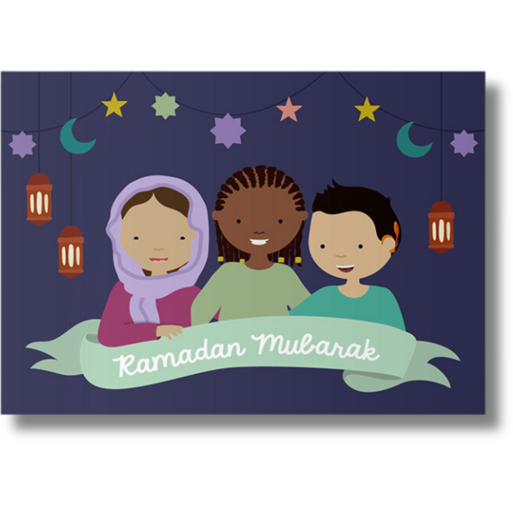 ellou Ellou - Postkarte Ramadan Mubarak