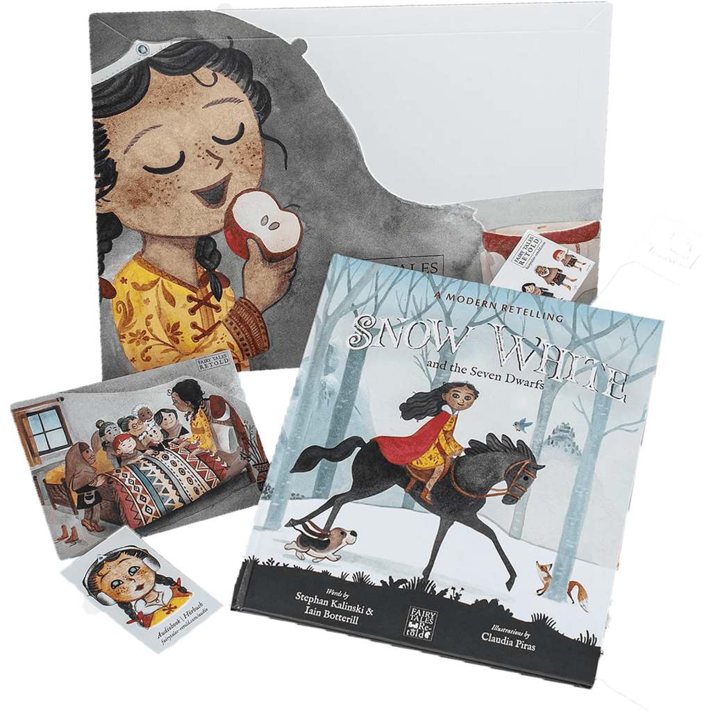 Fairy Tales Retold children's book Blanche-Neige et les Sept Nains - Schneewittchen französische Ausgabe