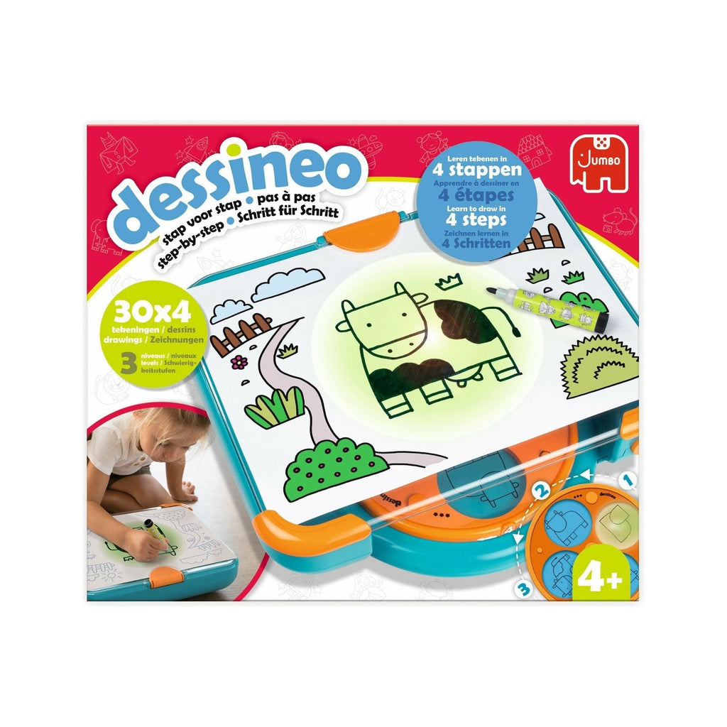 Jumbo Toys & Games > Toys > Art & Drawing Toys > Toy Drawing Tablets Dessineo Zeichnen Lernen