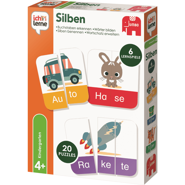 Jumbo Toys & Games > Toys > Educational Toys > Educational Flash Cards Ich Lerne Silben