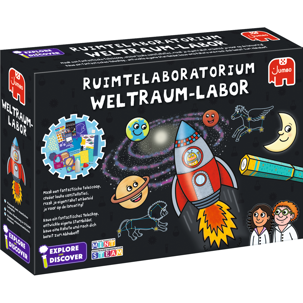 Jumbo Toys & Games > Toys > Educational Toys > Science & Exploration Sets Weltraumlabor