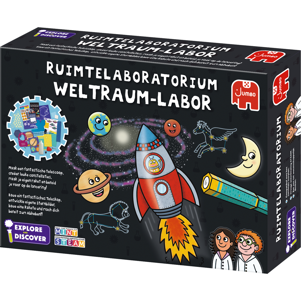 Jumbo Toys & Games > Toys > Educational Toys > Science & Exploration Sets Weltraumlabor