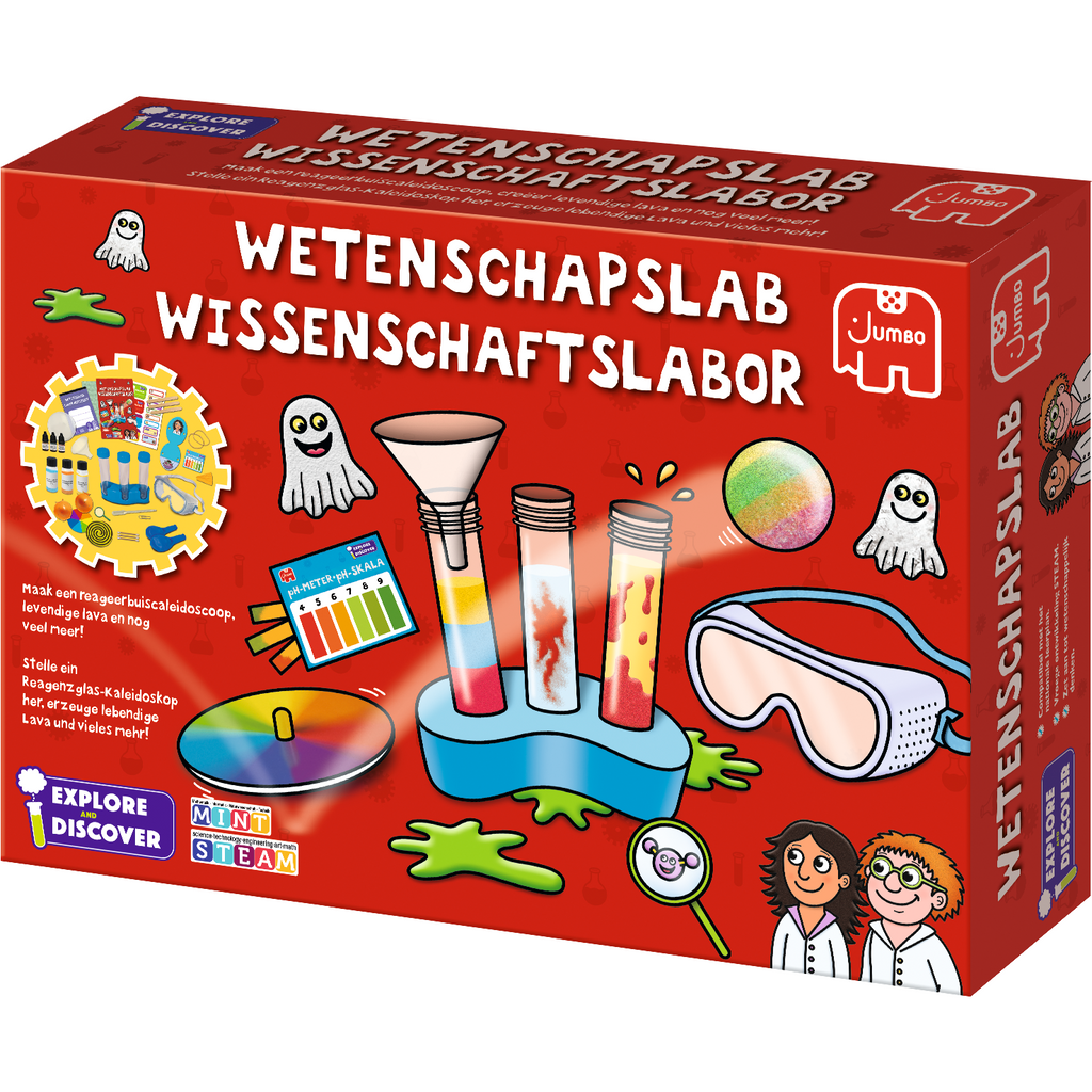 Jumbo Toys & Games > Toys > Educational Toys > Science & Exploration Sets Wissenschaftslabor