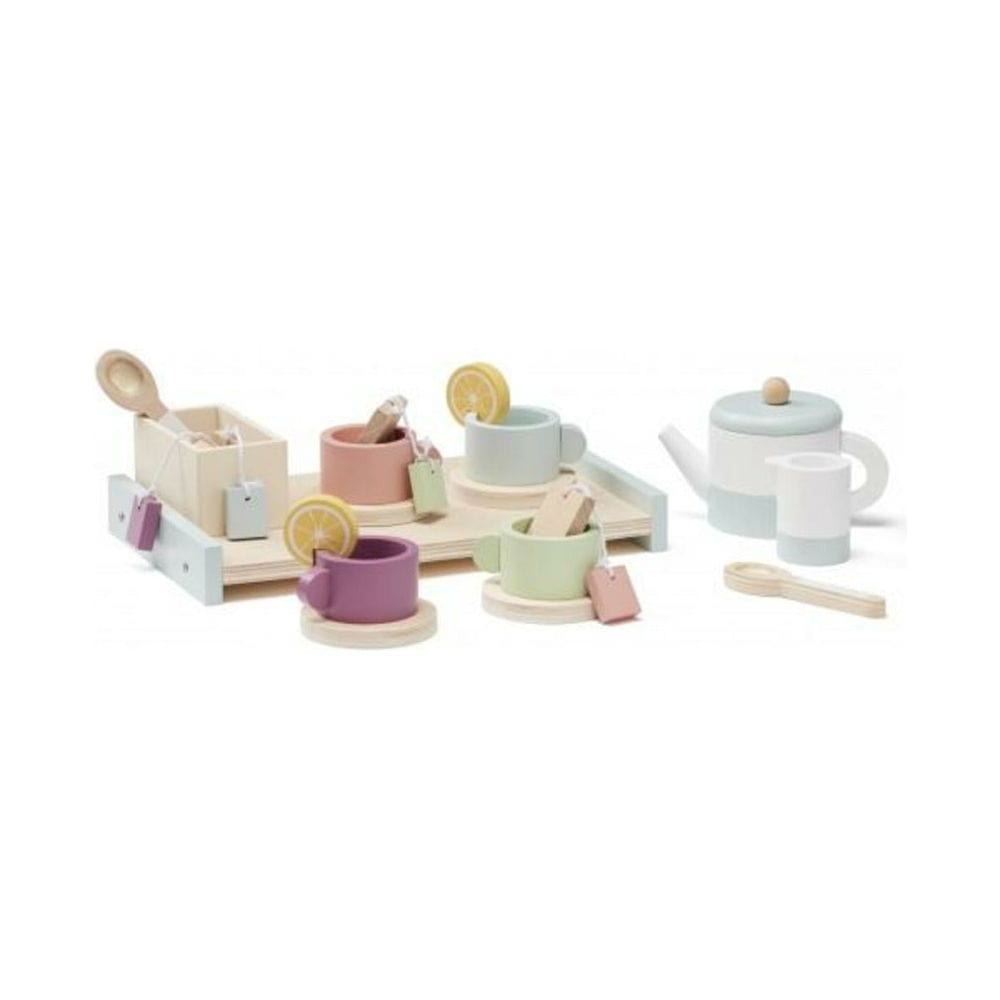 Kids Concept Spielzeug & Spiele > Spielzeug > Pretend Play > Spielzeugküchen & Spielnahrung > Spielzeuggeschirr > Teeset > Kids Concept > Teeset 25x15 cm Bistro Kids Concept Teeset Bistro