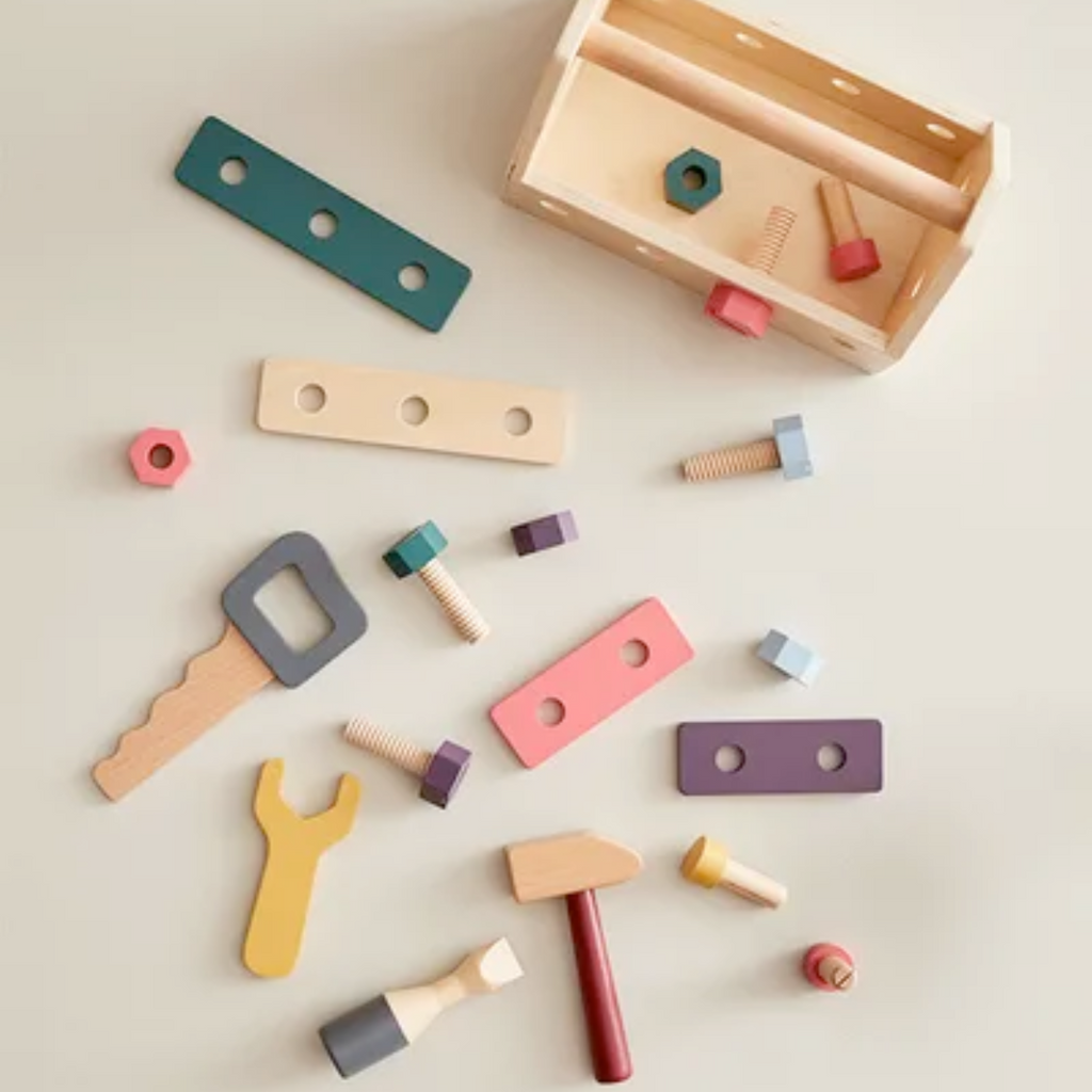 Kids concept Toys > Pretend Play > Toy Tools Kids Concept® Werkzeugkiste Kid's Hub