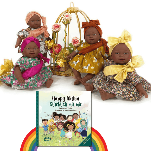 Kidsimply GmbH Diversity Geschenkbox (Puppe und Buch)
