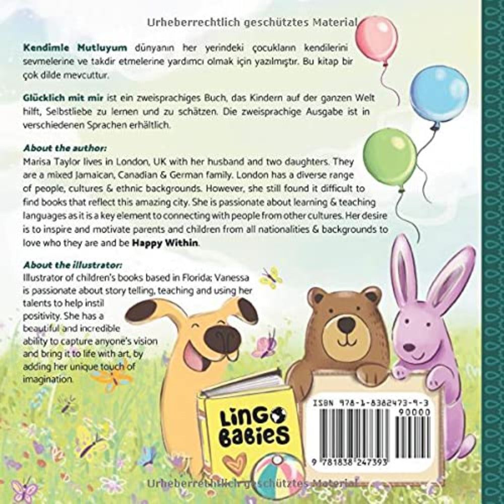 Lingo Babies Medien > Bücher > Gedruckte Bücher Kendimle mutluyum/Glücklich mit mir: Türkisch - Deutsch Zweisprachige Ausgabe