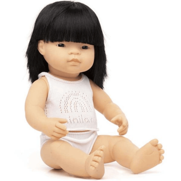 miniland Toys & Games Toys>Dolls, Playsets & Toy Figures>Dolls miniland Babypuppe asiatisches Mädchen 38cm
