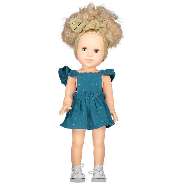 Urbidolls Toys & Games Toys>Dolls, Playsets & Toy Figures>Dolls Grünes Kleid Urbidolls – Albino Puppe Shadeh