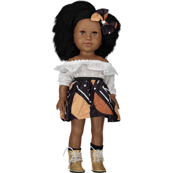 Urbidolls Toys & Games Toys>Dolls, Playsets & Toy Figures>Dolls Urbidolls – Prinzessin Imany mit schönem Afro-Haar