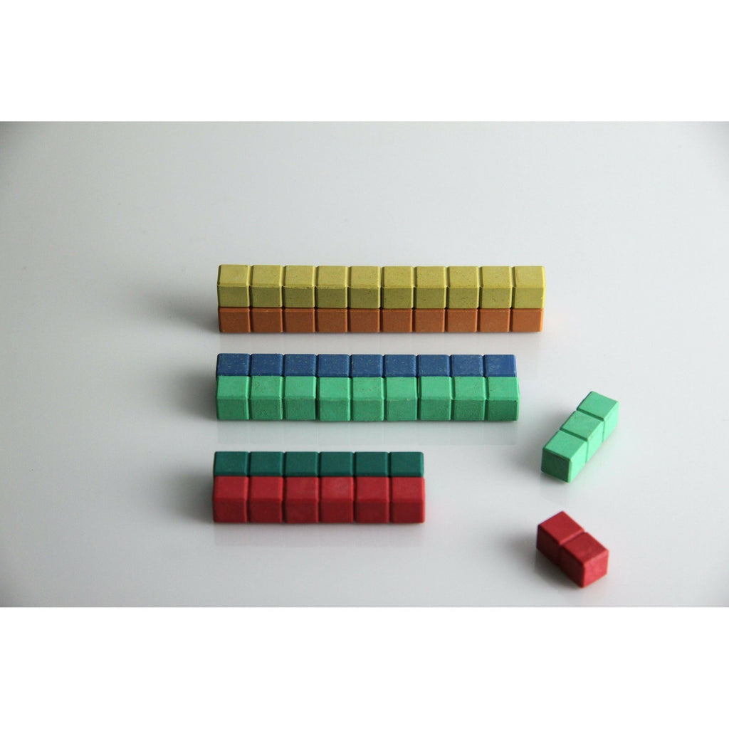 Wissner GmbH Toys & Games > Toys > Educational Toys > Numbers game > Learning 30 FARBIGE RECHENSTÄBE AUS RE-WOOD®